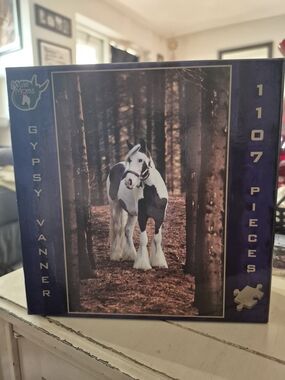 Mule Moms Gypsy Vanner Horse Puzzle - 1107 Pieces